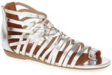 Thumbnail for your product : Sixty Seven SixtySeven 'Ashley' Leather Gladiator Sandal