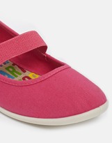 Thumbnail for your product : Zigi Rock & Candy by Rock & Candy Pink Strap Plimsolls