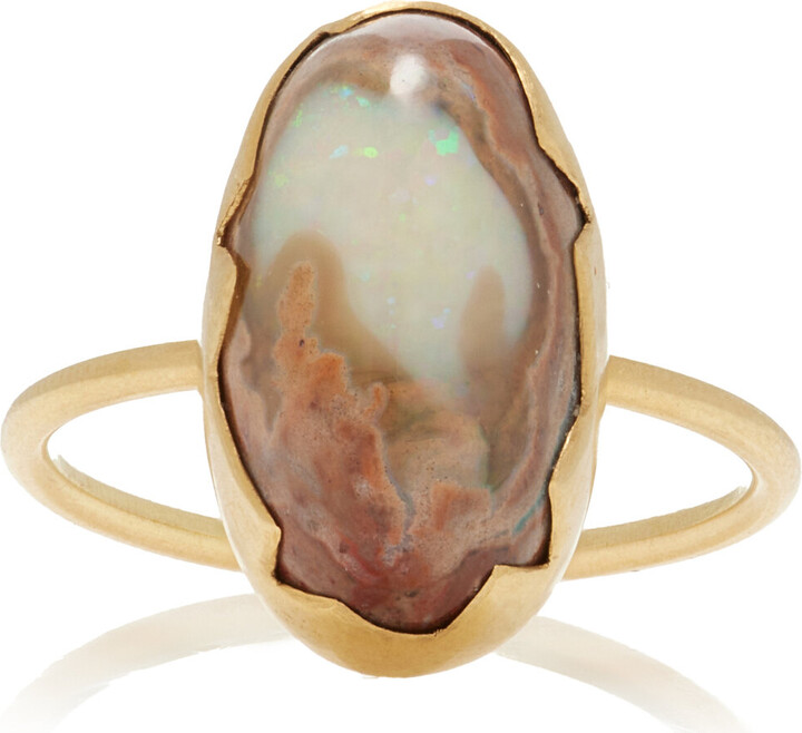 Annette Ferdinandsen 18K Gold Opal Ring