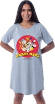 Thumbnail for your product : Intimo Looney Tunes Womens' Characters Bugs Bunny Nightgown Sleep Pajama Dress (Large)