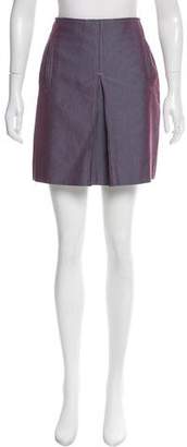 Acne Studios Iridescent Denim Skirt