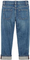 Thumbnail for your product : Gucci Children Web detail straight leg jeans