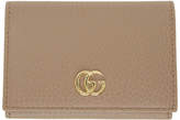 Gucci - Porte-cartes beige Petite GG  