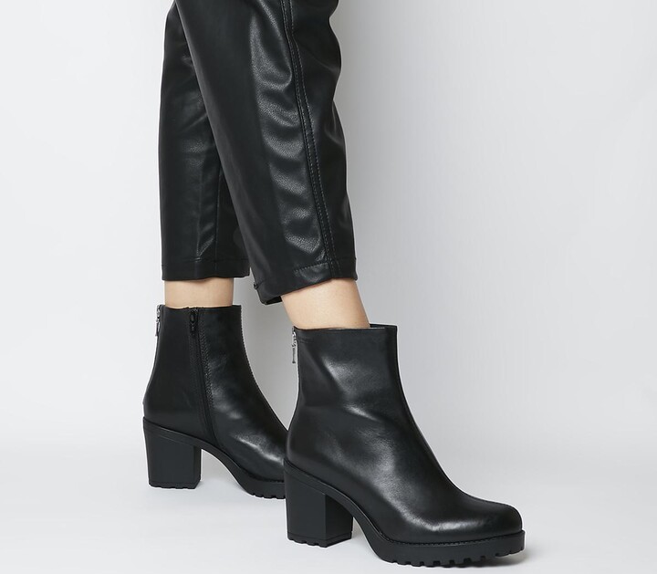 Vagabond Shoemakers Grace Back Zip Boots Black -
