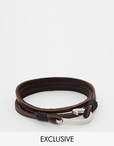 Thumbnail for your product : Seven London Leather Wrap Bracelet