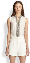 Thumbnail for your product : Haute Hippie Embellished Short Jumpsuit