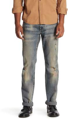 True Religion Slim Leg Flap Pocket Jeans