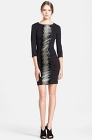 Thumbnail for your product : Haute Hippie Bead Embroidered Ponte Knit Dress