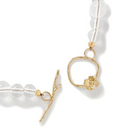Thumbnail for your product : ANITA BERISHA Bubble Gold-tone, Glass And Quartz Necklace