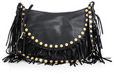 Thumbnail for your product : Valentino C-Rockee Fringed Hobo Bag