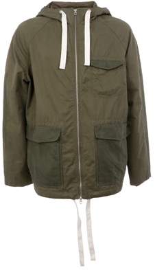Gant Men's Green Cotton Outerwear Jacket