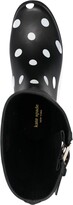 Thumbnail for your product : Kate Spade Polka Dot-Print Rain Boots
