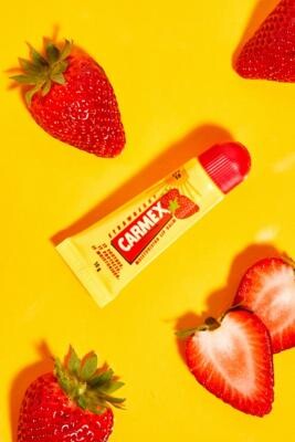 Carmex Strawberry Lip Balm Tube ALL at Urban Outfitters