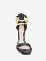 Thumbnail for your product : Alexander McQueen Pin Heel Link Sandal