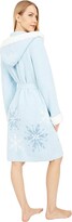 Thumbnail for your product : Barefoot Dreams CozyChic(r) Frozen Disney Robe (Ice Blue Multi) Women's Clothing