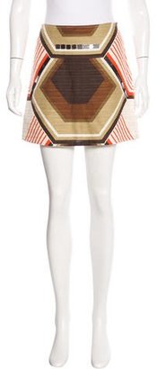 Miu Miu Embellished Mini Skirt
