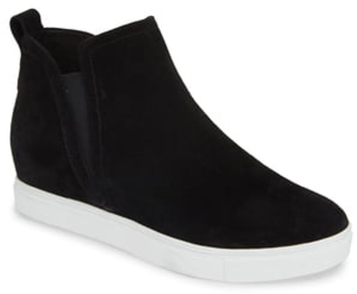 blondo georgette hidden wedge sneaker