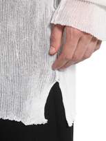 Thumbnail for your product : Ann Demeulemeester Light Cotton Blend Knit Turtleneck