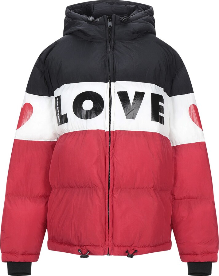 Love Moschino Down Jacket Black - ShopStyle