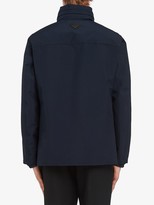 Thumbnail for your product : Prada technical poplin jacket with removable lining