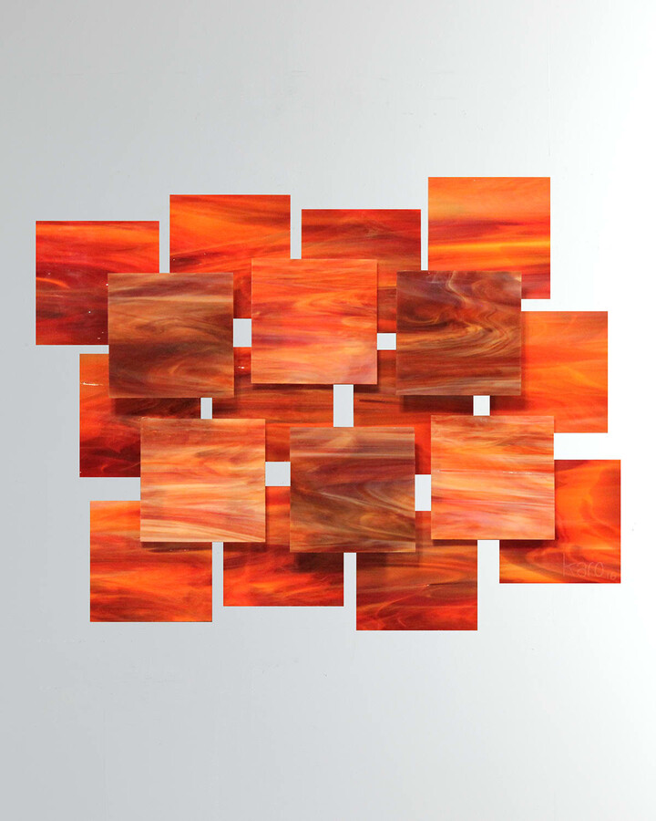 Karo Studios Sunset Glass Wall Sculpture ShopStyle Decor