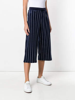 Fila striped cropped trousers