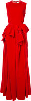 Thumbnail for your product : Maison Rabih Kayrouz tie detail gown