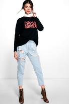 Thumbnail for your product : boohoo Edwina Distressed Jeans