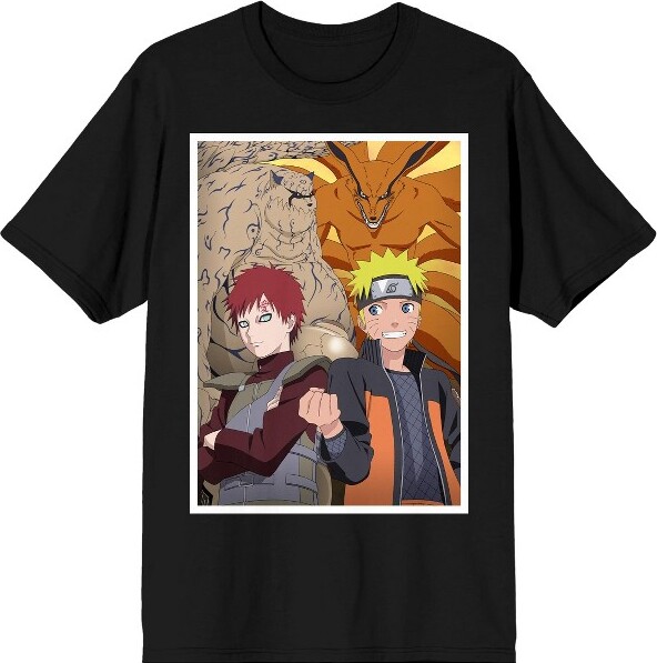 Naruto Shippuden Anime Characters Youth Boys Red Graphic Tee-xl : Target