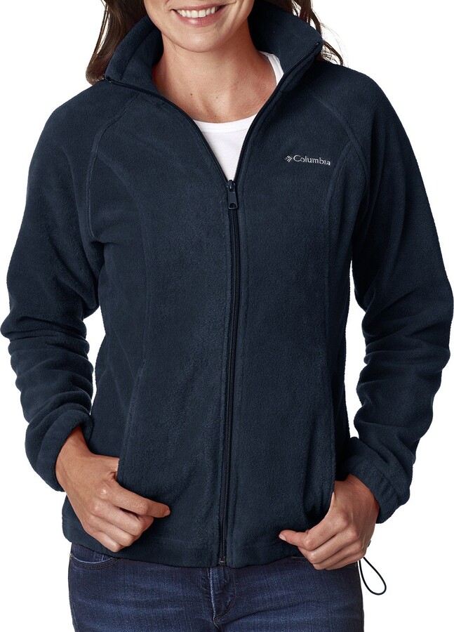 grey columbia fleece
