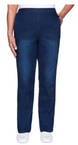 alfred dunner allure denim pants