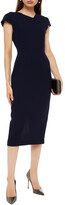Thumbnail for your product : Roland Mouret Ayers Wool-crepe Midi Dress