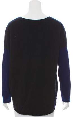 Vince Wool-Cashmere Long Sleeve Sweater