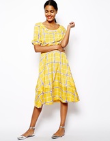 Thumbnail for your product : Love Moschino Skater Midi Dress