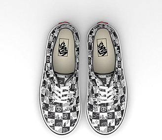 vans doodle checkerboard