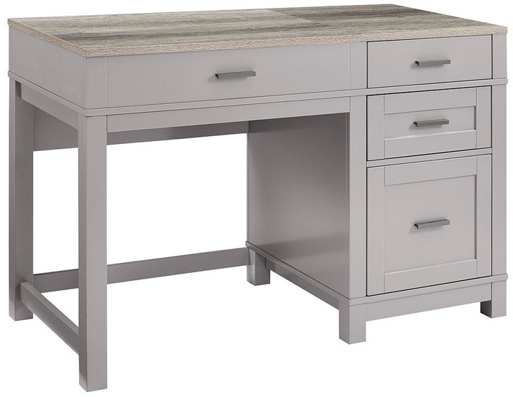 Carver Lift Up Desk Grey ShopStyle
