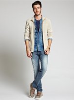 Thumbnail for your product : GUESS Dawson Full-Zip Mock-Neck Sweater