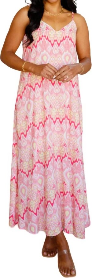 ANDREE BY UNIT Can't Go Wrong Maxi Dress In Pink
