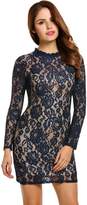 Thumbnail for your product : Zeagoo Women's Cocktail Dress Long Sleeve Lace Dresses for Special Occasions