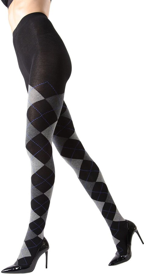Me Moi Argyle Sweater Tights