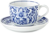 Thumbnail for your product : Neiman Marcus Set of 12 Assorted Blue & White 14-Ounce Cups & Saucers