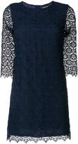 Thumbnail for your product : Ermanno Scervino slim-fit scalloped lace dress