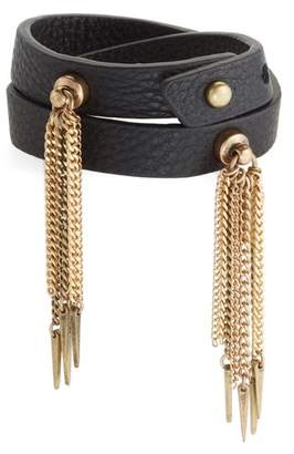 Jenny Bird Luna Warrior Leather Wrap Bracelet