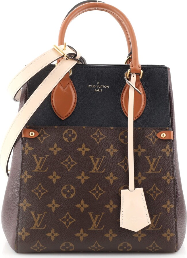 Louis Vuitton Fold Tote Monogram Canvas and Leather MM - ShopStyle