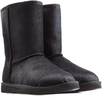 UGG Embossed Calf Hair Boots