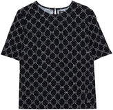 Thumbnail for your product : Markus Lupfer Josie Printed Crepe De Chine Top