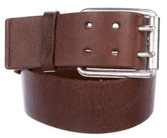 Michael Kors Distressed Leather Belt