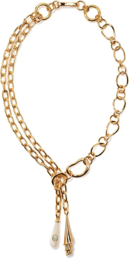 Lizzie Fortunato Spiral Shell necklace