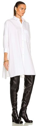 Jil Sander Oversized Boxy Shirt in White