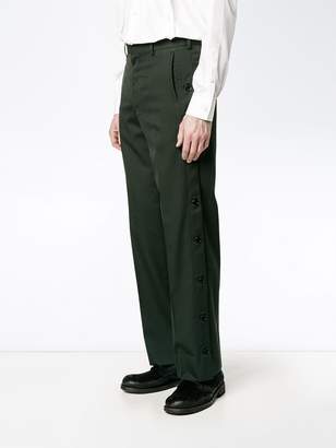 John Lawrence Sullivan buttoned tailored trousers